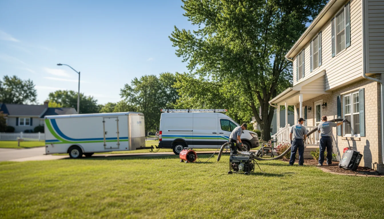 Flooded Basement Restoration And Cleanup With Repair in Lodgepole, NE near me